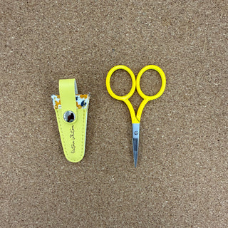 Daisy Scissors with Yellow Sheath