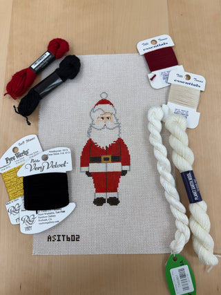 Teach Me How to Turkey Work (& more!) - How to embellish Santa beards & cuffs