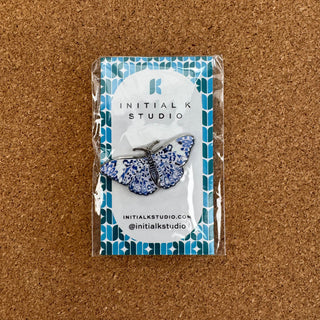 Chinoiserie Butterfly Needle Minder