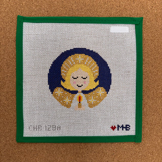 Blonde Angel Girl Round