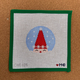 Santa Hat Round