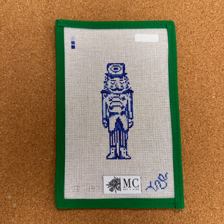 Blue & White Nutcracker