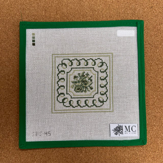 Garden Rose in Meadow Green
