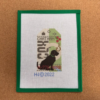 Chatham Retro Travel Tag
