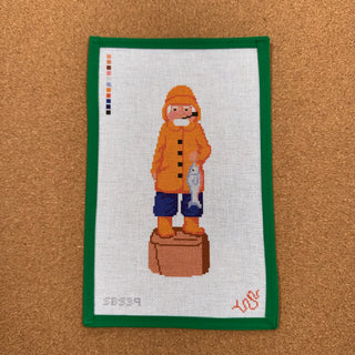 Whittled Fisherman