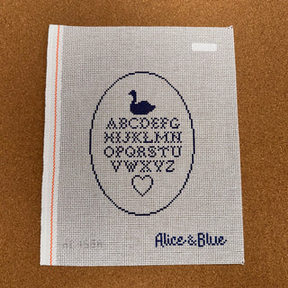 Mini Alphabet Blue