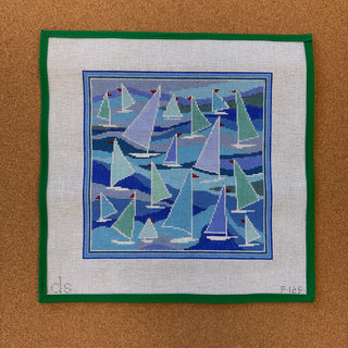 Sailboats Pillow