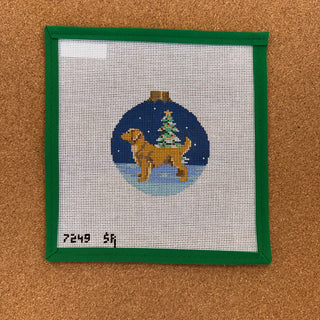 Golden Retriever Round