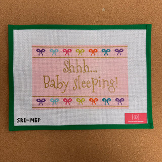 Shhh... Baby Sleeping! in Pink