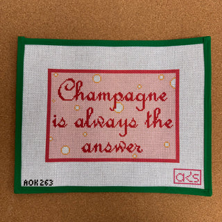 Champagne Is Always the Answer - Bubble Pink