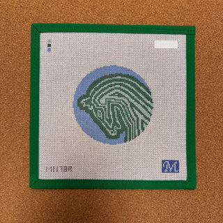 Faubourg Horse Round - Green