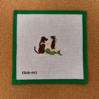 Mermaid with Dog