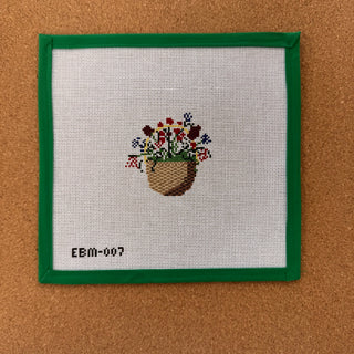 Basket with Flowers
