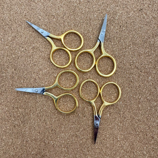 2.5" Gold Mini Scissors