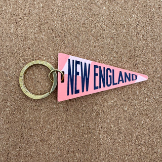 New England Pennant Acrylic Charm