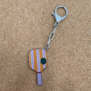 Pickleball Enamel Charm
