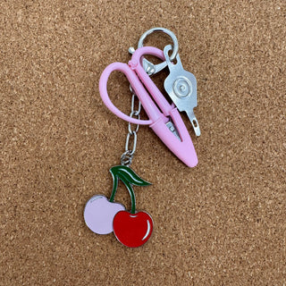 Cherries Enamel Charm