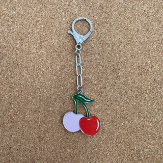 Cherries Enamel Charm