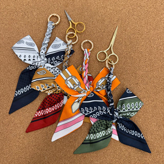 Elegant Bow Fob