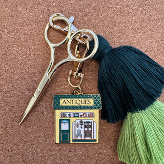 Antique Shop Enamel Charm