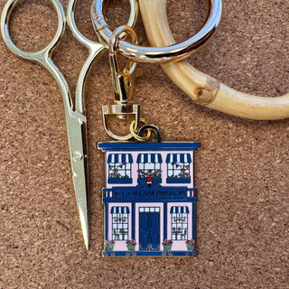 Ice Cream Parlor Enamel Charm