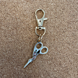 Embroidery Scissors Enamel Charm