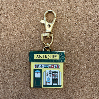 Antique Shop Enamel Charm