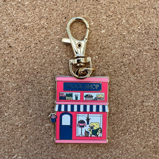 Wool Shop Enamel Charm