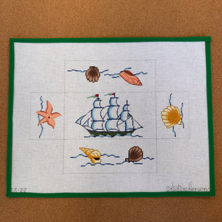 Clipper Ship w/Shells Brick