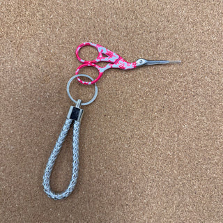 Pink Floral Bird Scissors