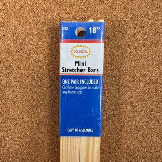1/2" Mini Stretcher Bars - 18"