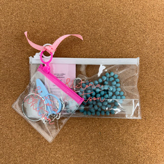 Up Up Chatelaine - Turquoise
