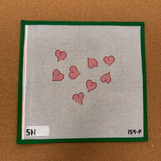 Heart Pillow - Pink