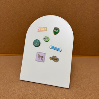 White Needleminder Magnetic Storage Board