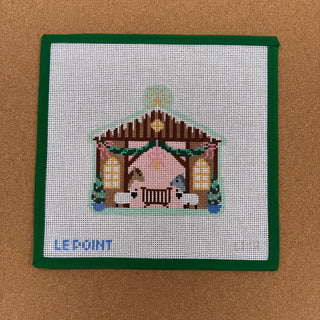 Christmas Village Stable