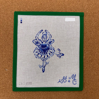 Blue & White Sugar Plum Fairy