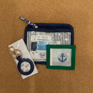 Anchor Leather Key Fob Kit