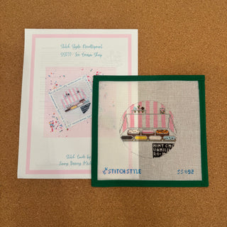 Ice Cream Shop Canvas & Stitch Guide
