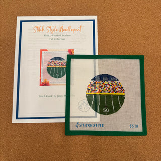 Football Stadium Canvas & Stitch Guide