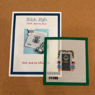 Summer Door Canvas & Stitch Guide