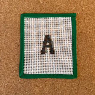 Greenhouse Exclusive: Luggage Tag Letter Insert - A