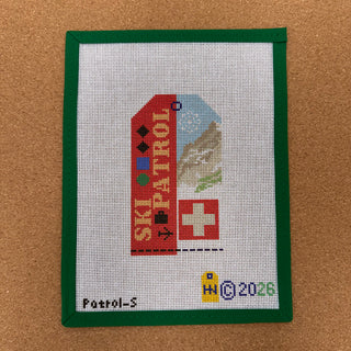 Ski Patrol Travel Tag