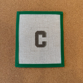 Greenhouse Exclusive: Luggage Tag Letter Insert - C