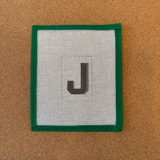 Greenhouse Exclusive: Luggage Tag Letter Insert - J