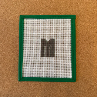 Greenhouse Exclusive: Luggage Tag Letter Insert - M