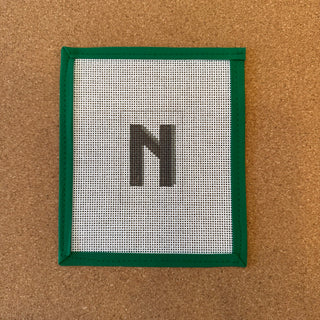 Greenhouse Exclusive: Luggage Tag Letter Insert - N