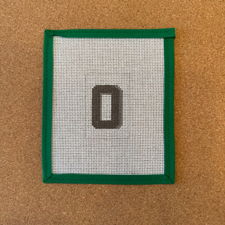 Greenhouse Exclusive: Luggage Tag Letter Insert - O