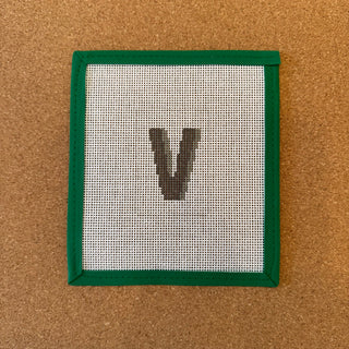 Greenhouse Exclusive: Luggage Tag Letter Insert - V