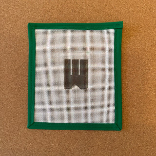 Greenhouse Exclusive: Luggage Tag Letter Insert - W