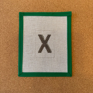 Greenhouse Exclusive: Luggage Tag Letter Insert - X